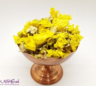 گل ختمی زرد با کیفیت و اصل